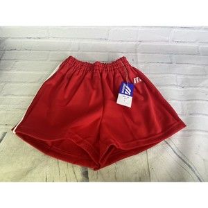VTG Mizuno Volleyball Shorts DEADSTOCK Red Unisex Mens Womens Small Japan Made